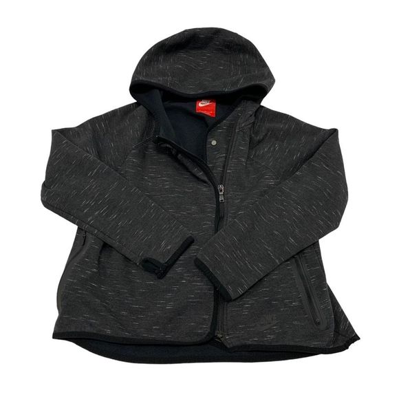 Nike Other - Nike Tech Fleece FZ Cape Hoodie Zip Jacket Girls Large Grey 677234 10 12